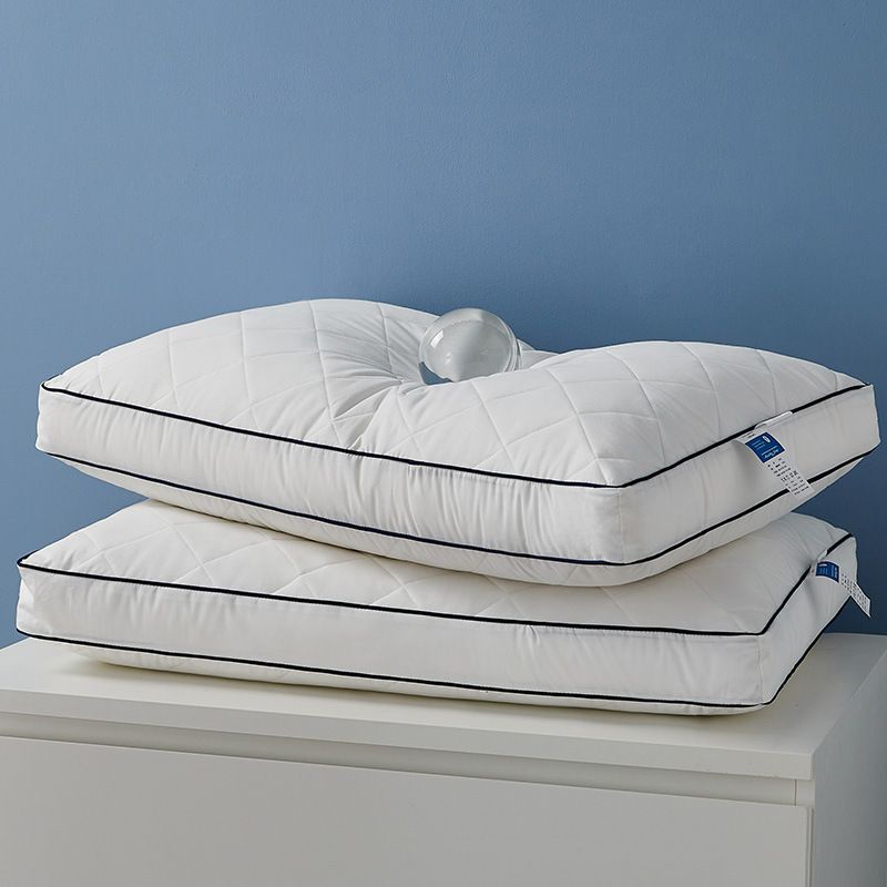 Cotton Antibacterial Pillow Pure Cotton Neck Protection_voghion.com