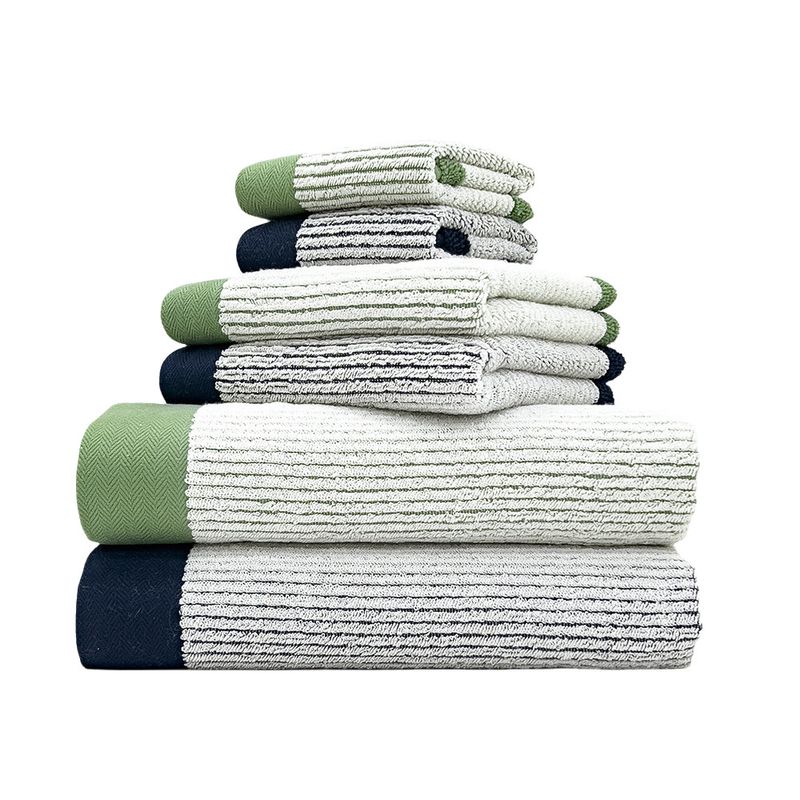 Class A Pure Cotton Towel Bath Towel Square Towel Six-piece Set All-cotton Face Towel Soft And Absorbent_voghion.com