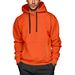 Men’s Statement Hoodie – Avant-Garde Ribbon-Trimmed Pullover With V-Neck & Drop-Shoulder Silhouette (S-XXXL, 10 Bold Colors)_voghion.com