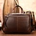 Marant Men's Leather Briefcase Retro 14 Inch Business Casual Computer Bag First Layer Cowhide Handbag Business Bag_voghion.com