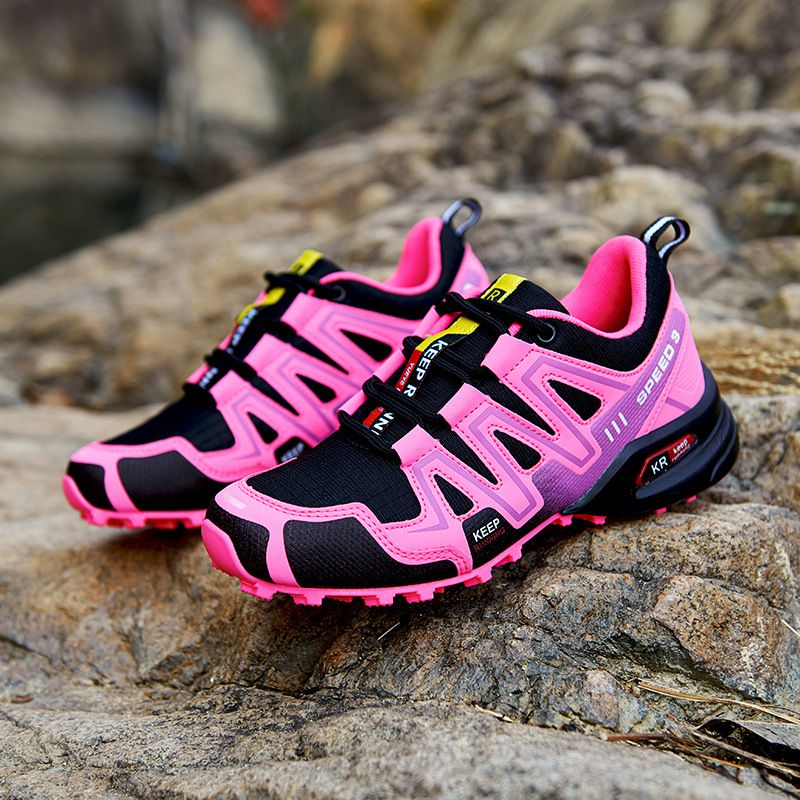 Novos calçados femininos casuais para viagem, leves e antiderrapantes para esportes ao ar livre, acampamento e caminhada_voghion.com