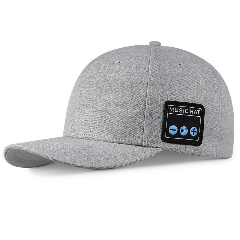 Wireless Bluetooth Headset Baseball Cap with Speaker Outdoor Music Baseball Hat Headset with Mic Handsfree Headphone for Running Sports_voghion.com