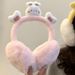 Winter Cute Warm Earmuffs Thickened Anti-freeze Ear Warmer New Ear Protector Foldable Cartoon Plush Earmuffs_voghion.com