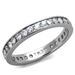 TK2343 - High polished (no plating) Stainless Steel Ring with AAA Grade CZ in Clear_voghion.com