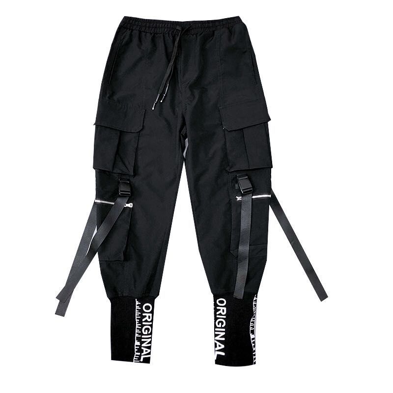Pantaloni cargo pentru bărbați, stil retro, stil streetwear, stil cargo, lejer, drepți, casual, joggers_voghion.com