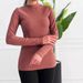 Essential Ribbed Knit Top – Slim Fit Round Neck Long Sleeve Tee (Stretch Polyester, Wrinkle-Resistant, Versatile Layering Piece For Women, XS-3XL)_voghion.com