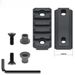 Single Keymod Picatinny Rails Set 3 5 7 9 11 13 Slot With 13 T-Nuts & 13 Screws, 3 Allen Wrench- Black_voghion.com