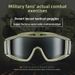 Tactical Glasses Desert Locust Military Enthusiast Special Goggles Anti-Fog Outdoor Shooting Ningbo CS Equipment_voghion.com
