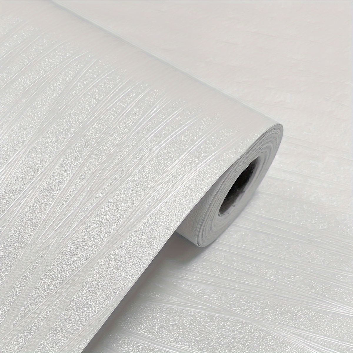 Nuevo papel tapiz nuevo de rayas blancas para dormitorio, sala de estar, pared decorativa extraíble_voghion.com