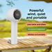 New Digital Display Outdoor Portable Usb Charging Violent Hurricane Mini Fan Handheld Turbo Fan_voghion.com