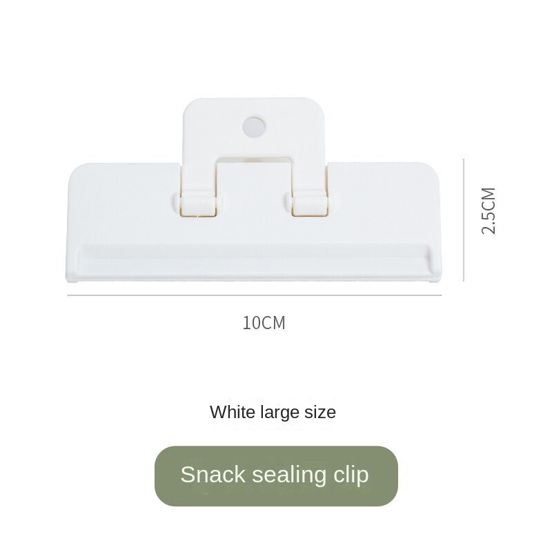 2 PCS Sigillante portatile multifunzionale per snack Snack per uso domestico Clip per alimenti sigillata a prova di umidità Due dimensioni_voghion.com