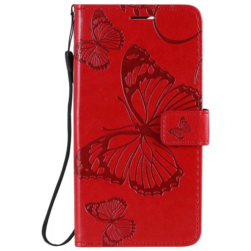 iPhone 14 Luxus Prägung Schmetterling Book Case für iPhone 11 12 13 14 Pro Max XR XR XS MAX 6 7 8 Plus Brieftasche PU Leder Fli_voghion.com