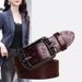 Women's 2024 New Fashion Versatile Decorative For Jeans High-end Design Wide Waist Belt Trendy_voghion.com