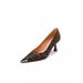 French Style Metal Toe High Heels For Women, Thin Heel, 2025 New Niche Leopard Print Design, Elegant Versatile Shallow_voghion.com