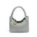 Woven Crossbody Women Simple Advanced Feeling Shoulder Handbag PU Material Hobo Bag_voghion.com