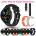 22 mm officiella silikonremmar för Xiaomi Mi Watch Color Sports Edition-band för Mi Watch Color Armband Watchbands Correa_voghion.com
