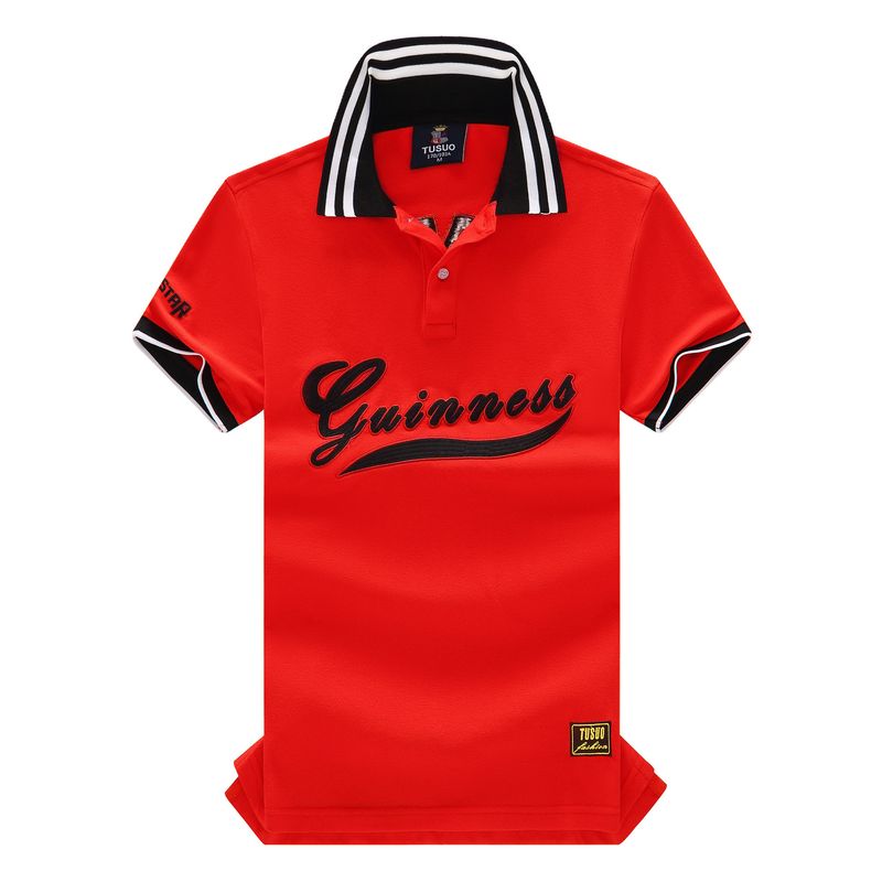 Abbigliamento da uomo New Royal tempo libero sport moda manica corta polo uomo cotone largo modello ricamo_voghion.com