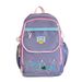 GY8637 Unisex Nylon School Backpack With Cushioned Straps, Large Capacity Bookbag For Middle & High School Students, Trendy Color Block Design_voghion.com