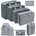 7/8/9/10 Pcs Set Travel Organizer Storage Bags Suitcase Packing Cubes Set Cases Portable Luggage Clothes Shoe Tidy Pouch Folding_voghion.com