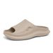 Unbeatable Quality Large Size Slippers Men, Home Leisure, Thick Sole, Straight Lightweight And Easy To Step On, With A Sense Of Poop, Cool_voghion.com