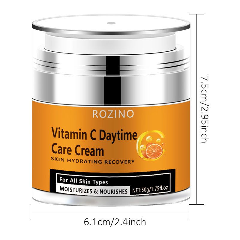 VC face cream whitening vitamin moisturizing skin lightening acne mark brightening shrink pores_voghion.com