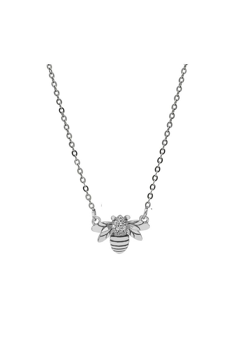 LDR1227 Collana con api carine in argento S925_voghion.com