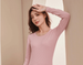 2024 New Autumn Winter Cashmere Silk Round Neck Set Striped Thermal For Men And Women Base Layer Underwear_voghion.com