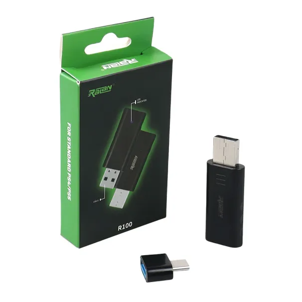 5.3 Bluetooth-Compatible Receiver Converter Wireless USB Adapter For Switch PC PS4 PS5 Gamepad_voghion.com