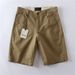Men's Clothing Casual Shorts Lightweight Breathable Cargo Shorts Straight Fit Multiple Pockets Comfortable Available In Black Khaki (Sizes M-4XL)_voghion.com