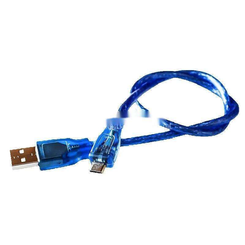 Unbeatable Quality USB Blue MicroUSB Data 5p Mobile Phone Charging Cable Length 30cm_voghion.com