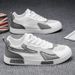 Men's Breathable Mesh Sneakers For Summer - Lightweight Slip-On Casual Shoes With Anti-Slip Rubber Sole, Round Toe Design For Teens And Young Adults_voghion.com