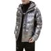 Heren Pufferjack Winterjas Mode Capuchon Rits Bovenkleding Casual Losse Pasvorm Dik Warm Polyester Lichtgewicht Streetwear_voghion.com