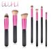 7 Make-up-Pinsel, lila Tube, Rougepinsel, Lidschattenpinsel-Set, Pinselspitze GUJHUI_voghion.com