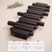 Piano Key Solid Wood Wall-Mounted Clothes Rack, Space-Saving No-Drill Hook For Hanging Bags And Coats Behind Doors_voghion.com