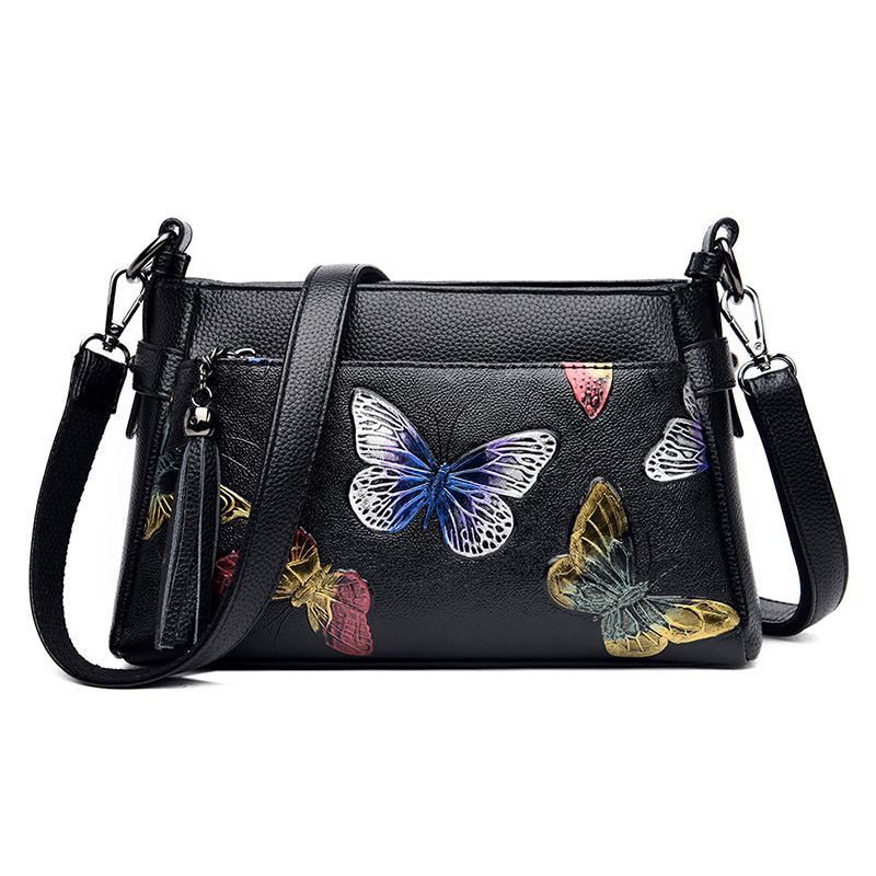 Umhängetaschen für Damen, weiches Leder, kleine Damentasche, bedruckt, einschultrige Umhängetasche_voghion.com