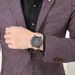 OLEVS Men's Quartz Watch Fashion Simple Business Belt Quartz Watch_voghion.com