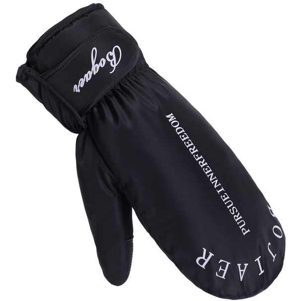 Cotton Japanese Style Finger Gloves, Equipment, Waterproof, Wear Resistant, Warm Ski Gloves_voghion.com