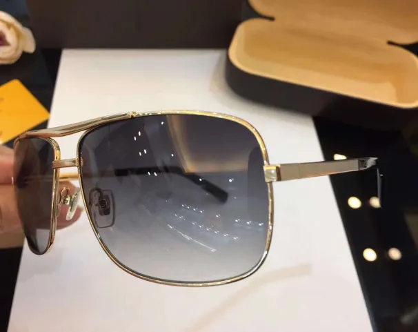 Attitude Herren Sonnenbrille Z0256U in Gold/Braun_voghion.com