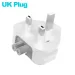 12W 10W Ladegeräte Wand AC Entenkopf Netzteil Abnehmbarer elektrischer EU UK AU US Steckerkonverter für Mode iPad iPhone_voghion.com