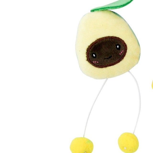 New Plush Doll In The Shape Of An Avocado, Cat, Grass, Bell, Toy Containing Mint, Anti-scratch By PawParty Store_voghion.com