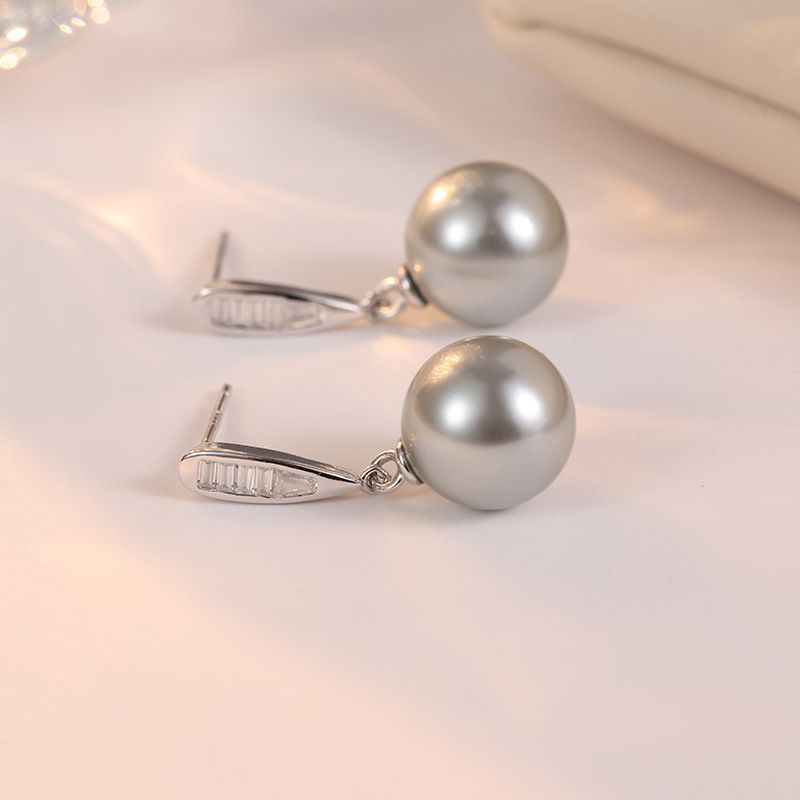 Tiqi S Pure Ilver Γαλλικό Φως Πολυτελές Σκουλαρίκι Shi Jia με Μαργαριτάρια, Γυναικεία Εξειδίκευση, Μακρύ Φθινόπωρο και Χειμώνας_voghion.com