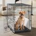 New Dog Cage With Internal Partition, Easy Clean, Convenient To Carry, Protects Dogs_voghion.com