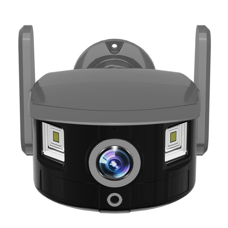 Outdoor Home WiFi Mobile Remote 3MP HD Night Vision 165 ° Wide Angle Gun Camera Monitoring_voghion.com