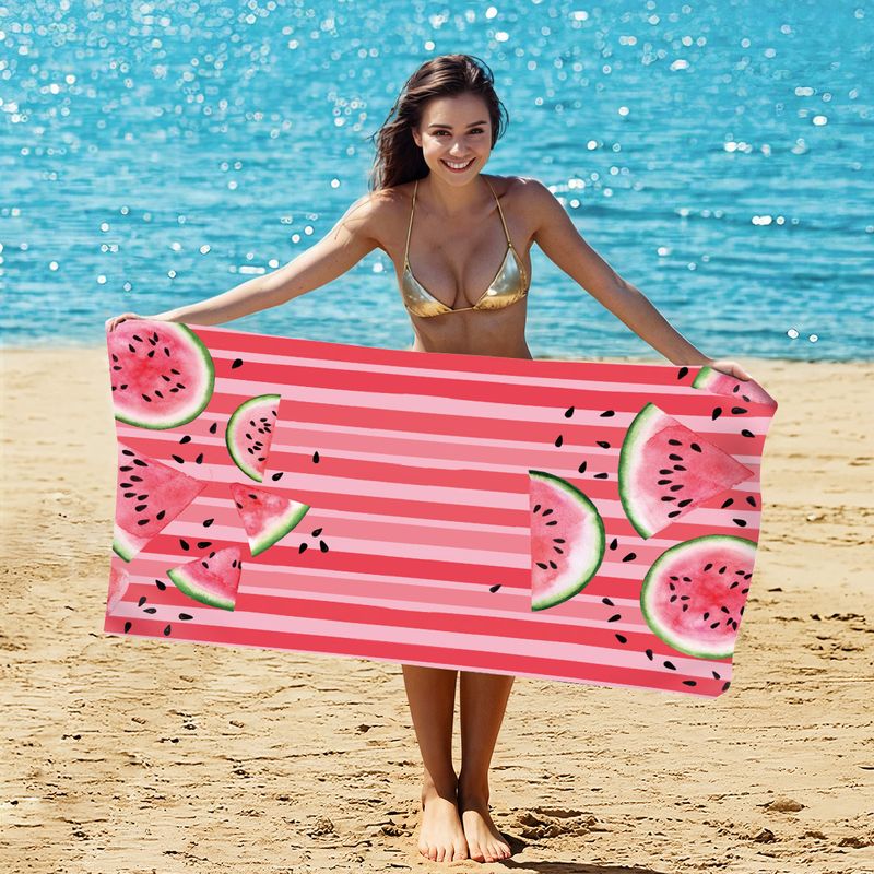 Swimming Towels Printing Swimming Running Sports Towel Convenient With Quick Drying Bath Towel_voghion.com