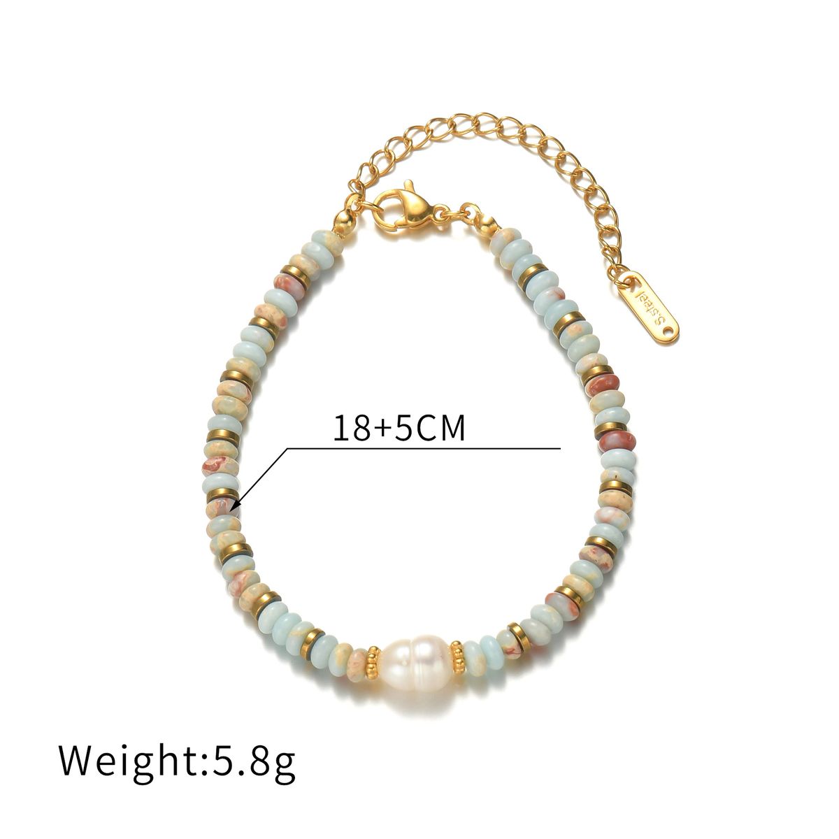 Exotic Artistic Natural Bracelet For Women Ocean Vacation Style Niche Shoushan Stone Jewelry_voghion.com