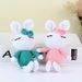 Adorable Mini Bunny Plush Toy With Soft Short Cotton Plush Filling_voghion.com