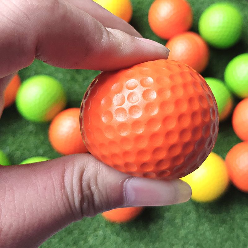 Pelota de golf suave de 4,2 cm para entrenamiento en interiores de PU_voghion.com