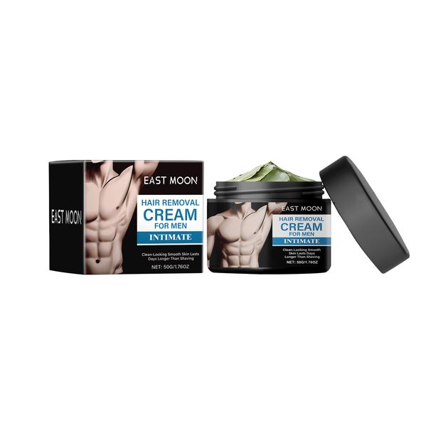 East Moon Is Gentle, Non Irritating, And Quickly Cleanses The Entire Body. Men's Hair Removal Cream_voghion.com