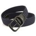 Simple Versatile Business Men's Golf Elastic Woven Canvas Belt_voghion.com