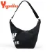Yogodlns Schultertasche aus Canvas mit Buchstabendekor für Damen, große Kapazität, Tragetasche für Studenten, Schulranzen, Reisetasche, Einkaufstasche 250509_voghion.com